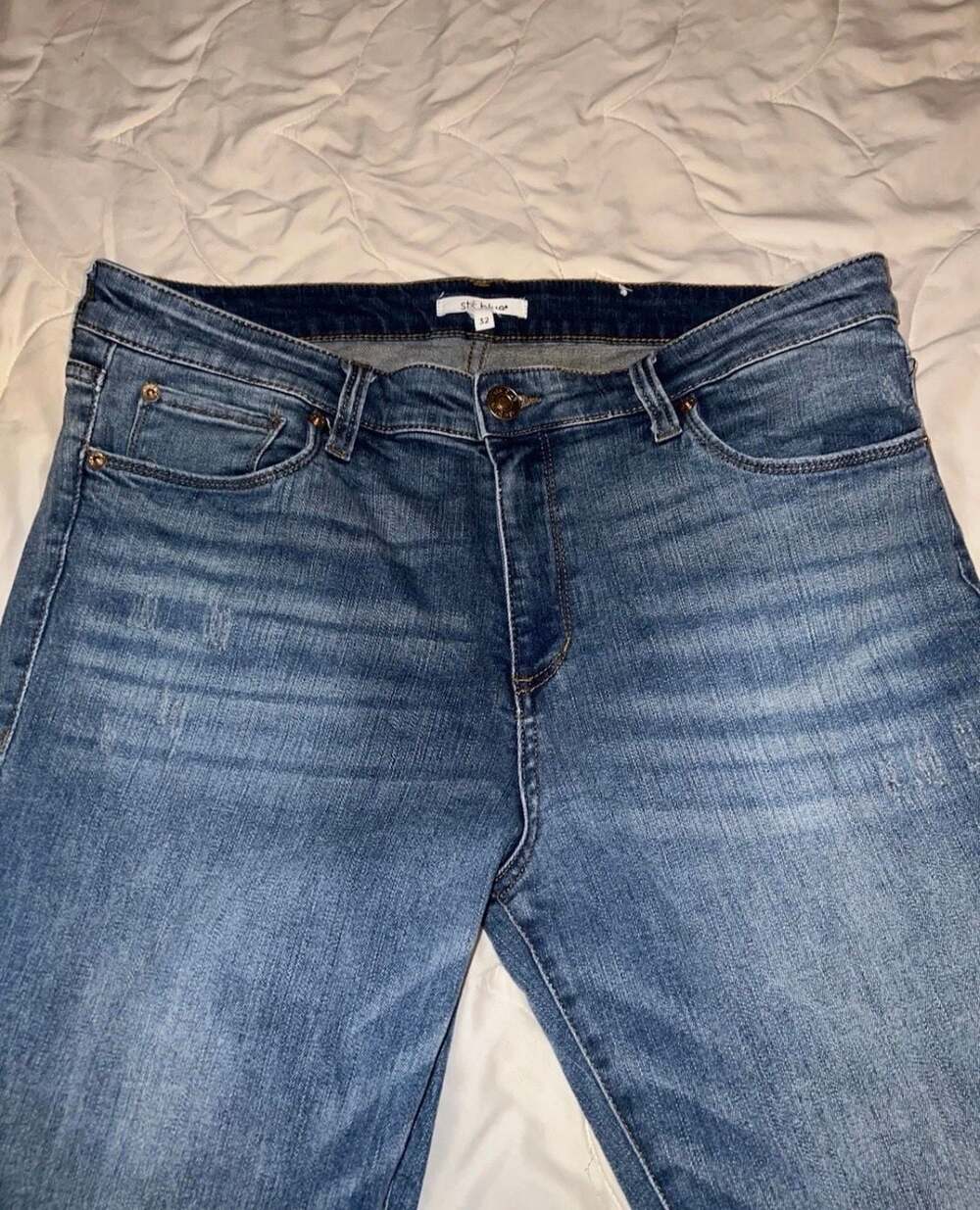 st.blue Riley High Rise Straight Leg Jeans - Picture 4 of 8
